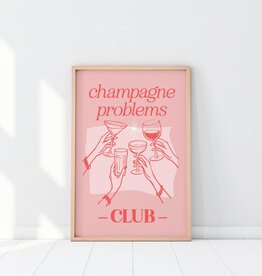 Stevie & Bean Taylor Swift Print - Champagne Problems