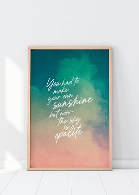 Stevie & Bean Taylor Swift Print - Opalite