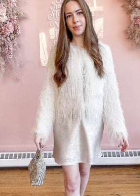 Sadie & Sage Angel Wings Fringe Jacket