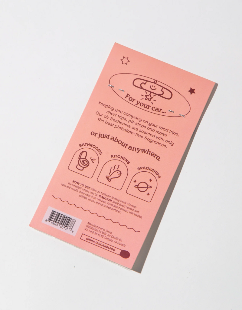 Milk Jar Milk Jar Candle Co. Air Freshener