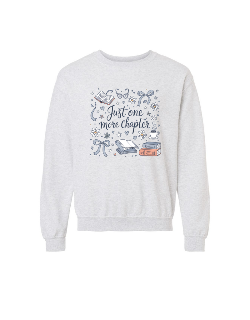 Perfectly Imperfect Designs One More Chapter Crewneck