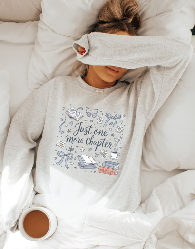 Perfectly Imperfect Designs One More Chapter Crewneck
