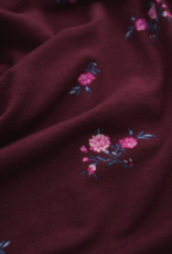 Z-Supply At Ease Ditsy Pant in Merlot