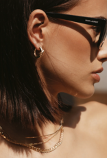 Leah Alexandra Gold Knot Hoop