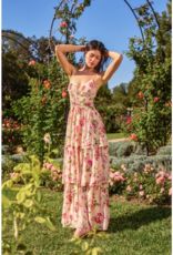 Dress Forum Sweet Emotion Ruched Ruffle Tiered Maxi Dress