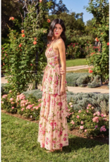 Dress Forum Sweet Emotion Ruched Ruffle Tiered Maxi Dress