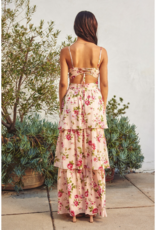 Dress Forum Sweet Emotion Ruched Ruffle Tiered Maxi Dress