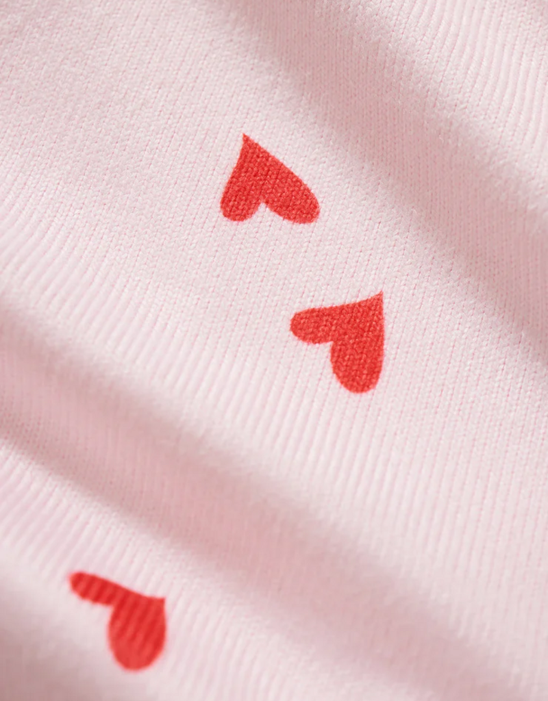 Z-Supply Luxe Heart Pant in Pink Marshmallow
