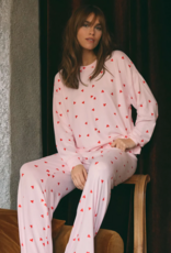 Z-Supply Luxe Heart Pant in Pink Marshmallow