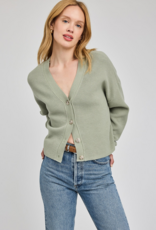 Gentle Fawn Joyce Cardigan in Cactus Green