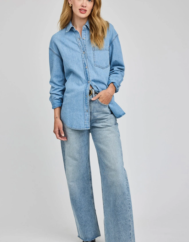 Gentle Fawn Whitney Denim Button Shirt (FINAL SALE)