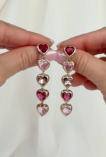 Olive & Piper Kiss Kiss Drop Earrings