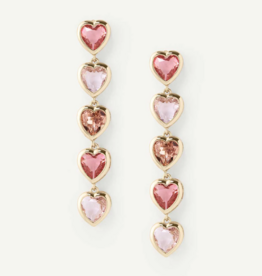 Olive & Piper Kiss Kiss Drop Earrings