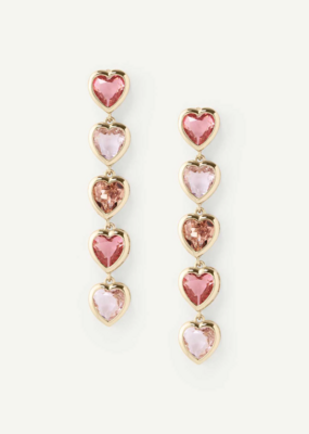 Olive & Piper Kiss Kiss Drop Earrings