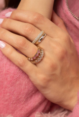 Olive and Piper Sweet Heart Rings (Set of 3)