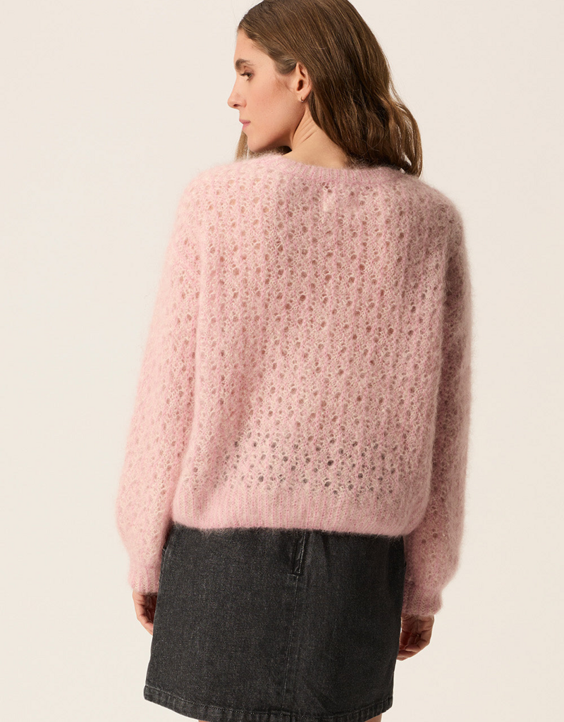 Des Petits Hauts Chimon Mohair Blend Pullover in Pommette