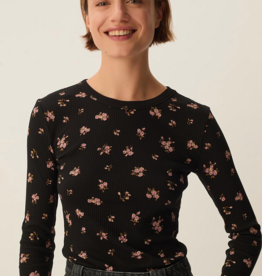 Des Petits Hauts Rosey Floral Long Sleeve Shirt