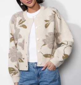 Greylin Skylar Cozy Floral Cardigan