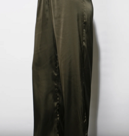 Greylin Fiona Satin Pant in Olive