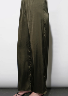 Greylin Fiona Satin Pant in Olive