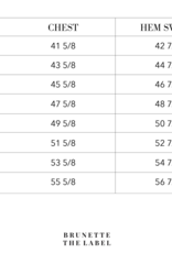 Brunette the Label All Over Tiny Heart Oversized Boxy Tee