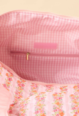 The Darling Effect On-The-Go Quilted Weekender Bag in Petal Parade Pink
