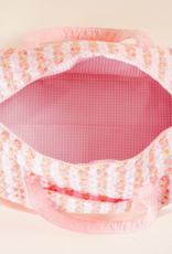 The Darling Effect On-The-Go Quilted Weekender Bag in Petal Parade Pink