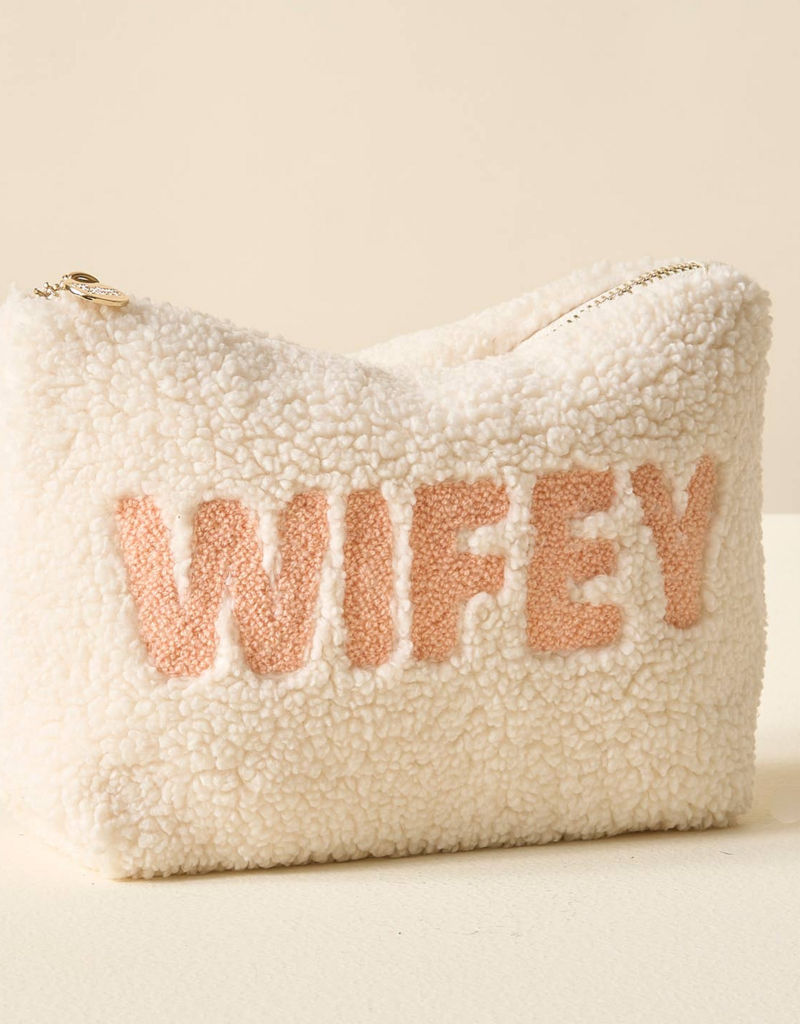 The Darling Effect Wifey Teddy Pouch