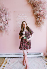 Saltwater Luxe Lucielle Mini Dress in Multi Floral