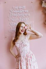 Dress Forum Cottage Charm Wide Strap Mini Dress in Romantic Garden