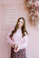 Des Petits Hauts Chimon Mohair Blend Pullover in Pommette