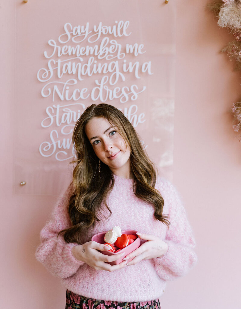 Des Petits Hauts Chimon Mohair Blend Pullover in Pommette