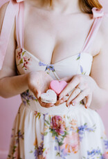 Dress Forum Delicate Affair Corset Tiered Maxi Dress with Shoulder Ties in Soft Coral