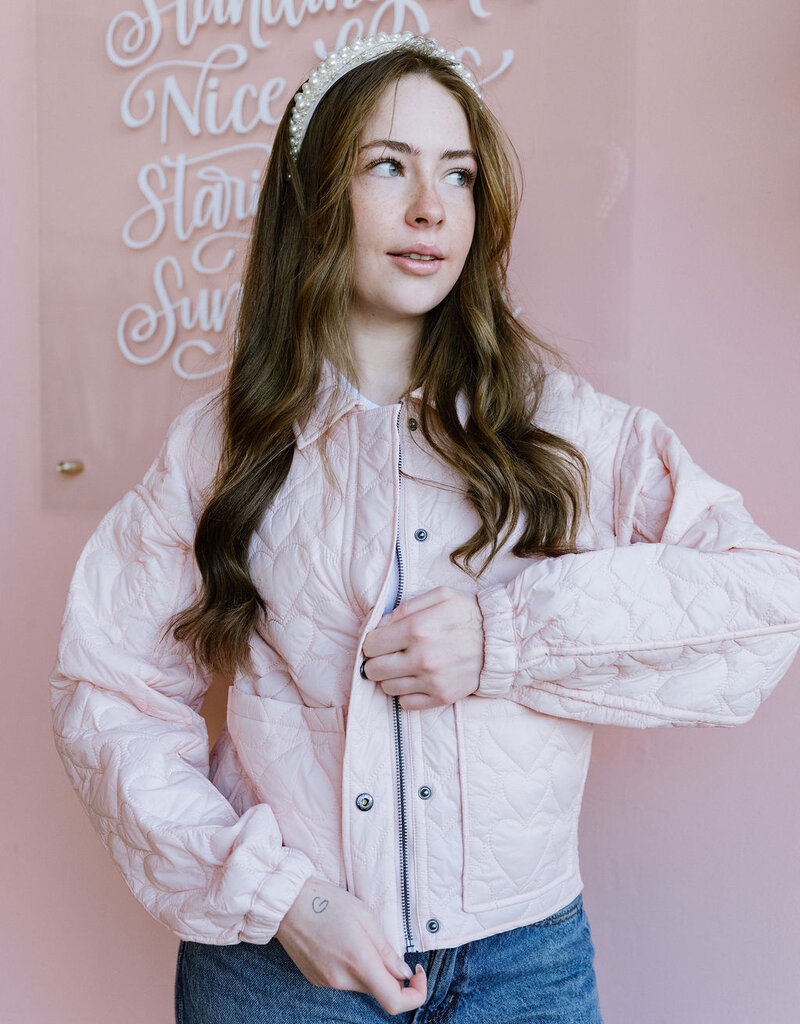 Saltwater Luxe Creston Jacket In Rosebud