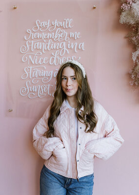 Saltwater Luxe Creston Heart Jacket In Rosebud