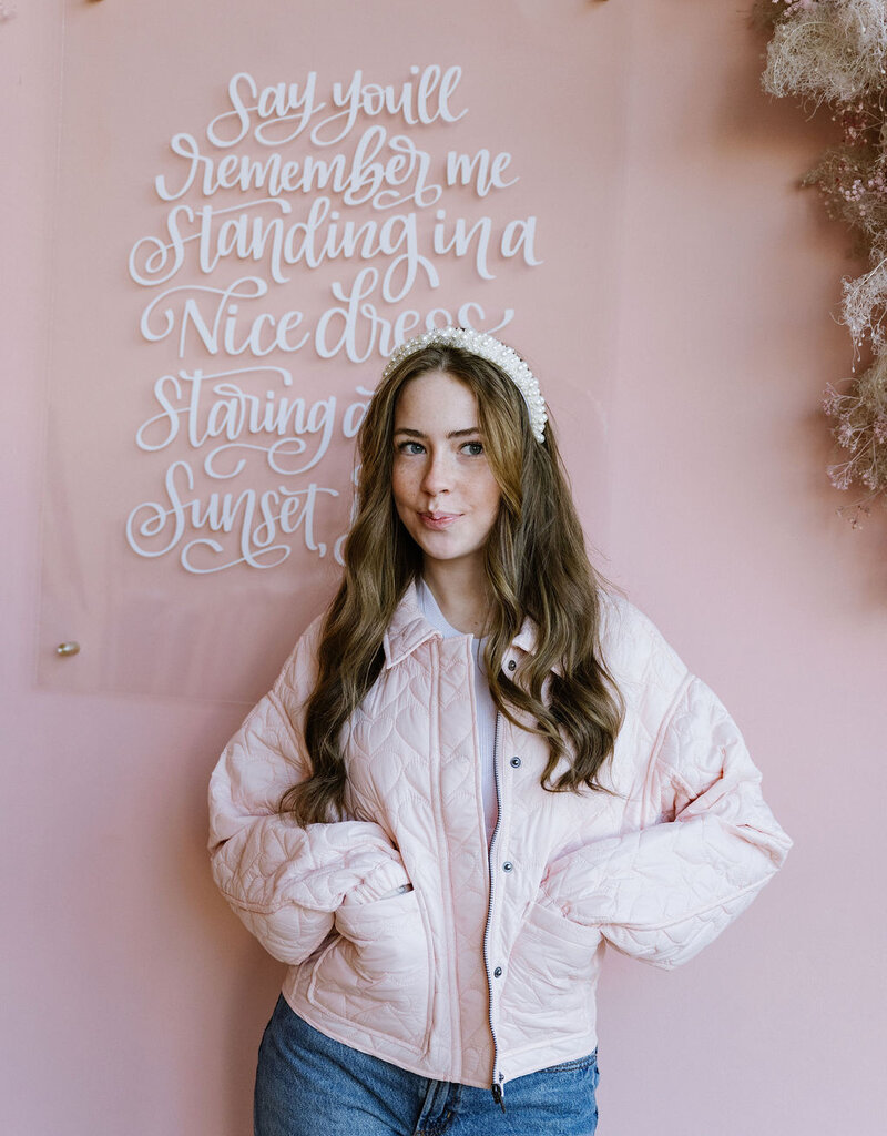 Saltwater Luxe Creston Jacket In Rosebud