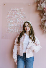 Saltwater Luxe Creston Jacket In Rosebud