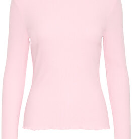 B.Young Sinne Cotton Rib Long Sleeve T-Shirt