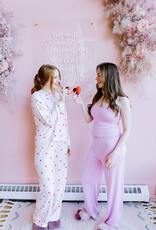 Z-Supply Josie Heart Pant in Pink Crush