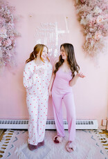 Z-Supply Josie Heart Pant in Pink Crush