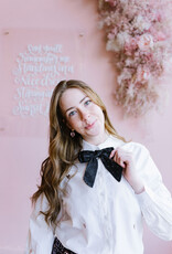 ICHI Lovely Shirt with Cut-Out Hearts in Cloud Dancer