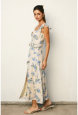 Dress Forum Love Galore Bustier Flutter Dress in Dream Blue Floral