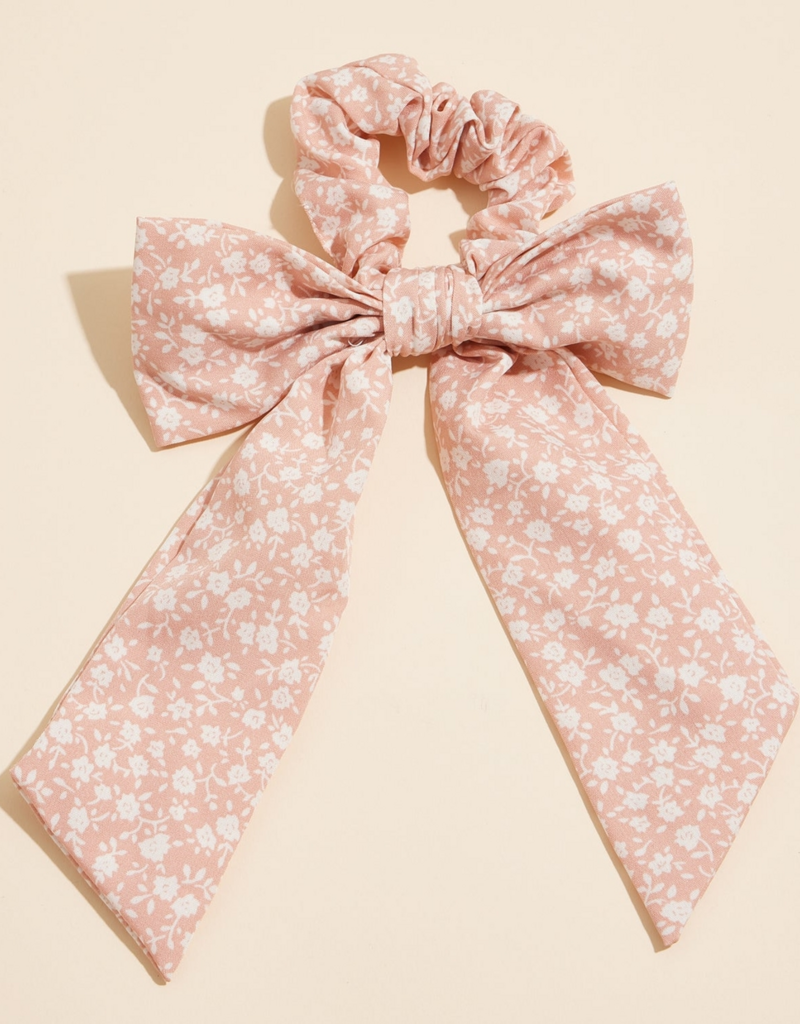 Lilla Haven Floral Bow Scrunchie