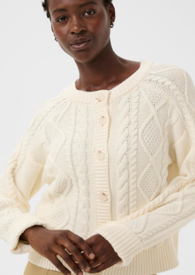 Part Two Zayra Cardigan in Whisper White