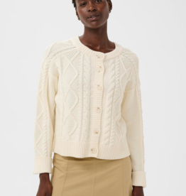 Part Two Zayra Cardigan in Whisper White