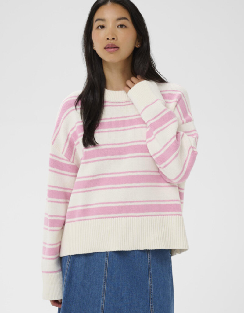 Part Two Serafine Cotton Pullover in Orchid Smoke