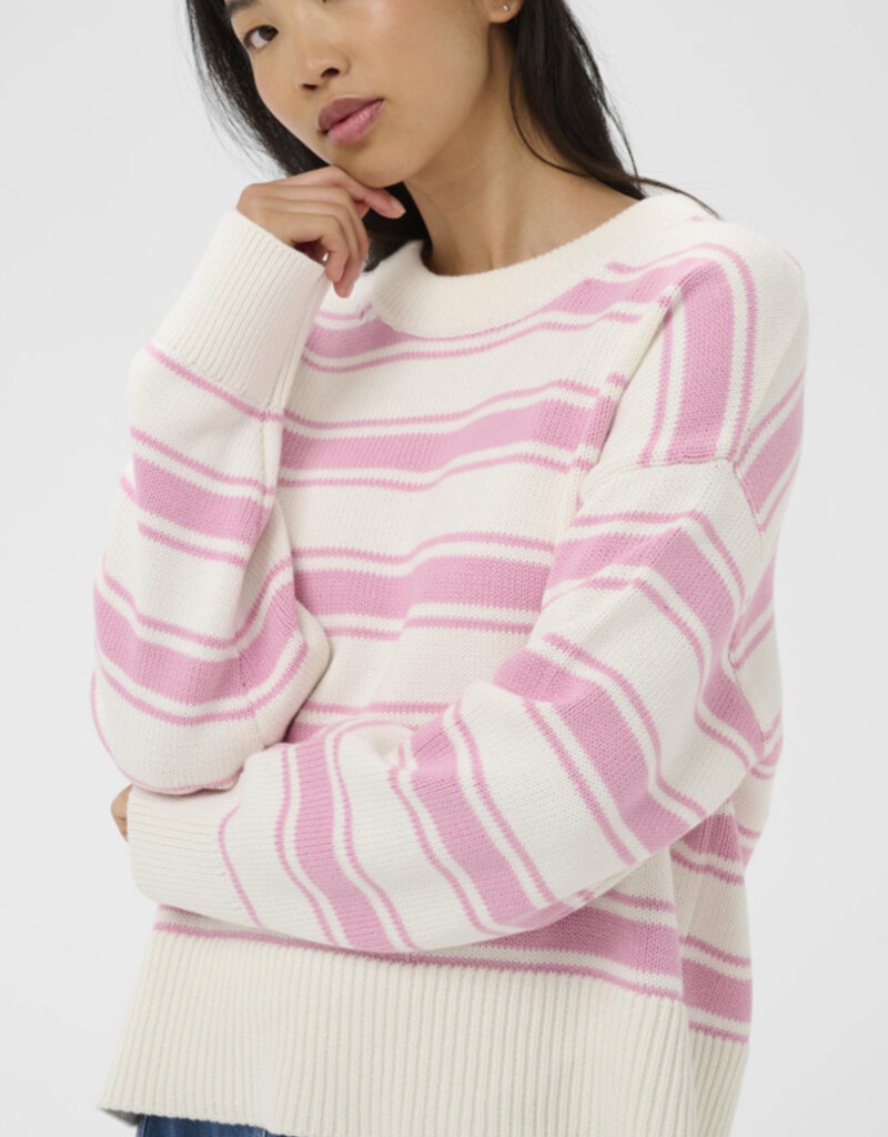 Part Two Serafine Cotton Pullover in Orchid Smoke