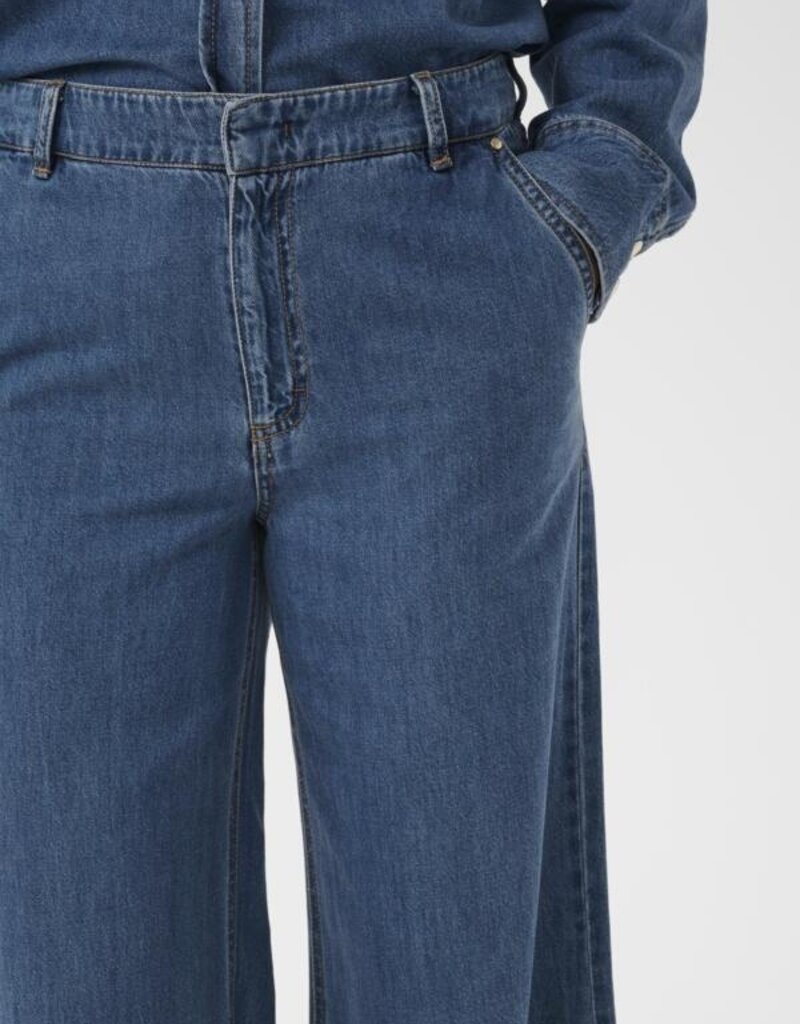 Part Two Safinas Denim Trousers in Medium Blue