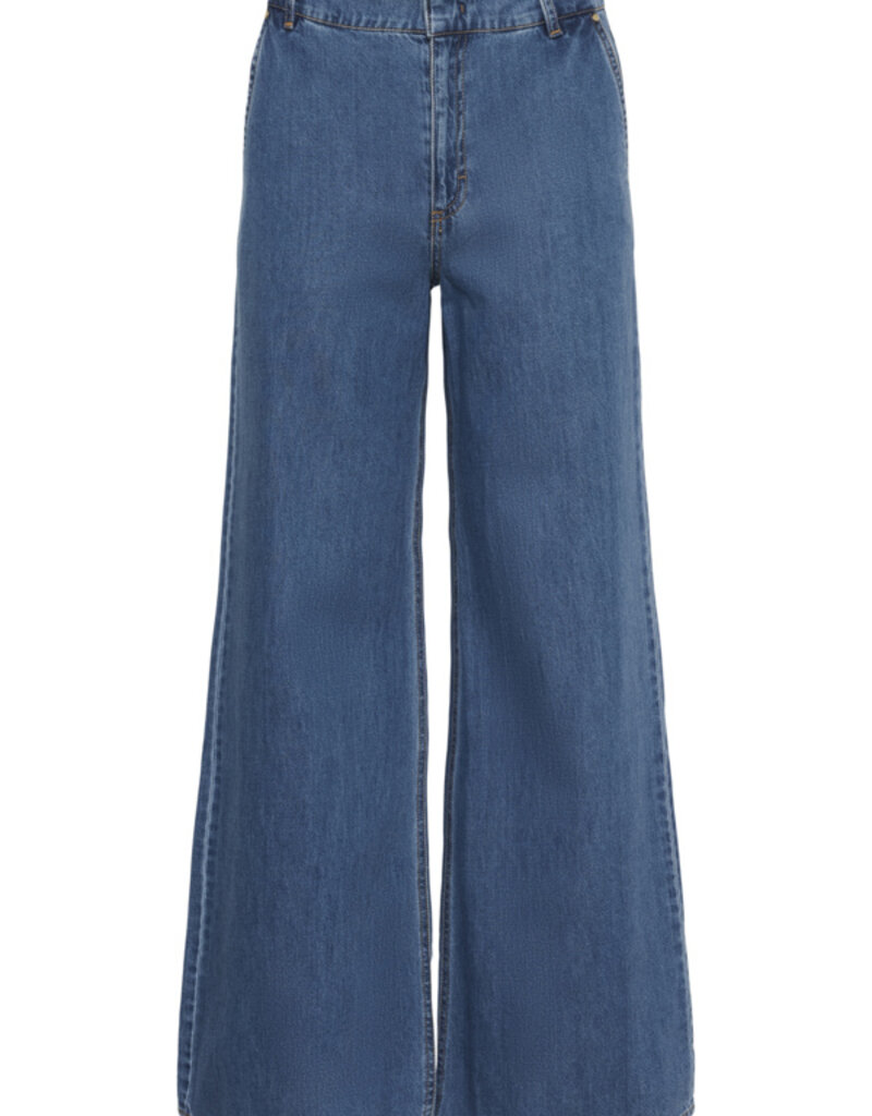 Part Two Safinas Denim Trousers in Medium Blue