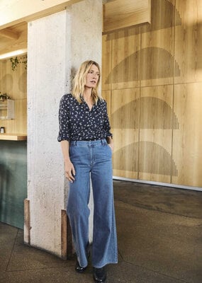 Part Two Safinas Denim Trousers in Medium Blue